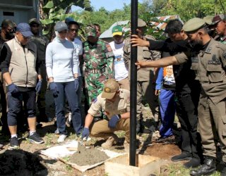 Tindaklanjuti Instruksi Wali Kota Makassar, Beni Iskandar Pasang Papan Bicara Amankan Aset Milik PDAM