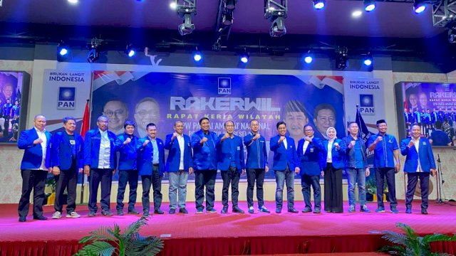 Rapat Kerja Wilayah (Rakerwil) Partai Amanat Nasional (PAN) Provinsi Sulawesi Selatan, Ahad (21/08/2022). (Istimewa)