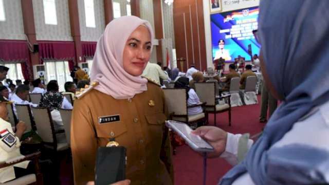Bupati Luwu Utara, Indah Putri Indriani. (Ist)