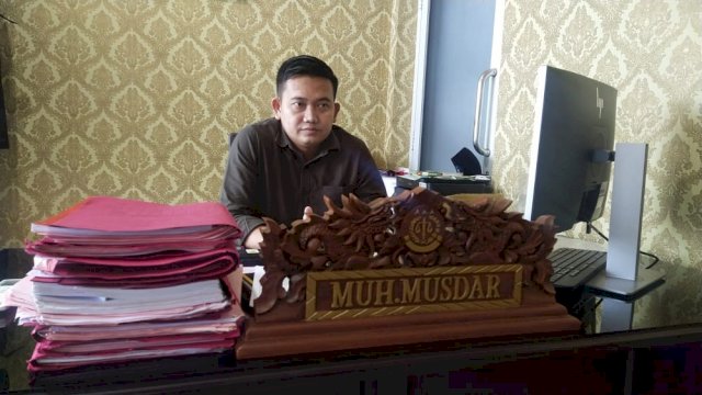 Kasi Intelejen Kejari Soppeng, Muh. Musdar.(Istimewa)