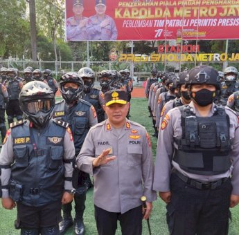 Kapolda Metro Jaya Beri Apresiasi Pemenang Lomba Tim Patroli Perintis Presisi