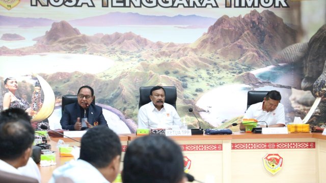 TPP KONI Cek Kesiapan NTT Sebagai Calon Tuan Rumah PON 2028.(Istimewa)