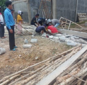 Dua Buruh Bangunan di Kalsel Tewas Tertimpa Material, Polisi Selidiki Penyebabnya