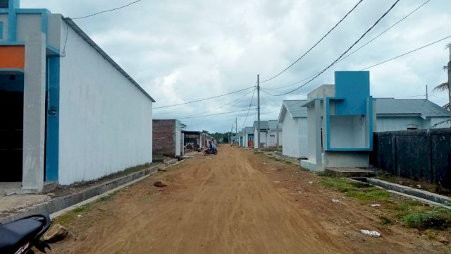 Perumahan BTN Tokinjong yang terletak di Kecamatan Sinjai Utara. (Asrianto/ist)