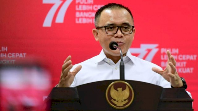 Kepala Lembaga Kebijakan Pengadaan Barang/Jasa Pemerintah (LKPP) Abdullah Azwar Anas Menyampaikan Keterangan Pers di Kantor Presiden, Jakarta, Kamis, 25 Agustus 2022 (Foto:Istimewa)