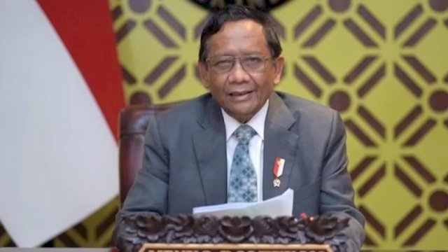 Mahfud MD, Menteri Koordinator Bidang Politik, Hukum, dan Keamanan (Menko Polhukam). (Ist)