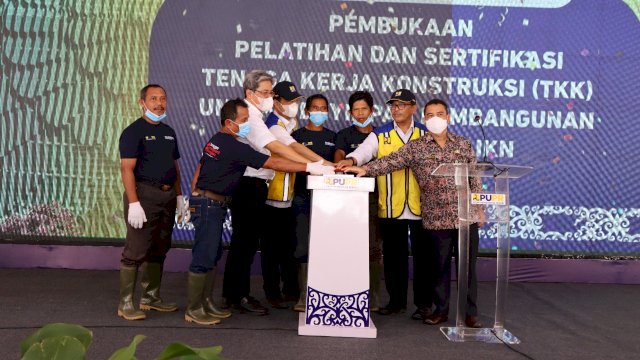 Pelatihan Dan Sertifikasi TKK Untuk Ibu Kota Negara IKN Resmi Buka.(Istimewa)