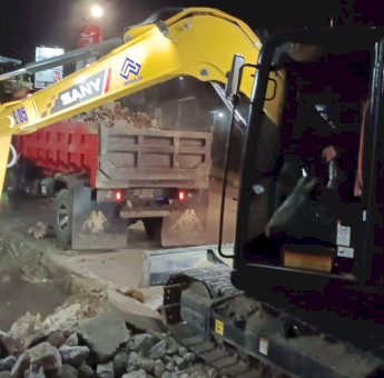 Pemprov Sulsel Kerjakan Ruas Antang, Gubernur Andi Sudirman: Tahap Pembongkaran Saluran