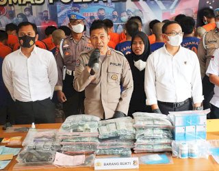 36 Pelaku Penyalahguna Narkoba Ditangkap Tim Ditresnarkoba Polda Banten