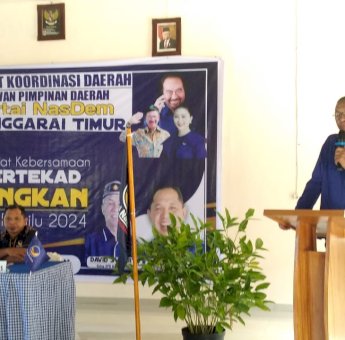 Rakorda DPD NasDem Manggarai Timur Hasilkan 4 Agenda Besar Rekomendasi Partai