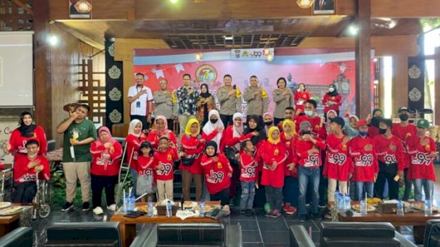 Komunitas Difabel Malang Raya Memperingati Hari Polwan, dengan Perjalanan Kereta Api. (Ist)