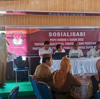 Wali Kota Parepare Siap Dukung KPU Sukseskan Pendaftaran, Verifikasi dan Penetapan Parpol Peserta Pemilu 2024