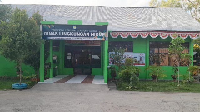 Kantor Dinas Lingkungan Hidup Kabupaten Kepulauan Selayar. (Foto: Istimewa)