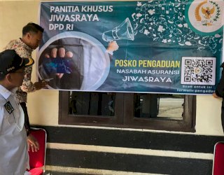 Cepat Tanggap, DPD RI Buka Posko Pengaduan Nasabah Korban Jiwasraya di Sulsel