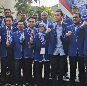 Didampingi 34 Ketua DPD, AHY Daftarkan Partai Demokrat sebagai Peserta Pemilu 2024 ke KPU RI