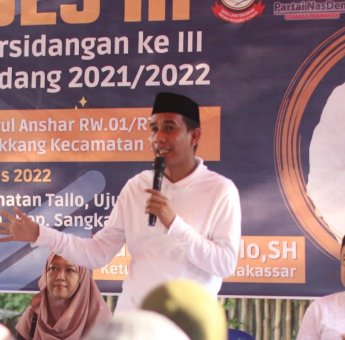 Reses, Ketua DPRD Makassar Rudianto Lallo Tampung Aspirasi Warga Lakkang Soal Air Bersih dan Limbah Industri