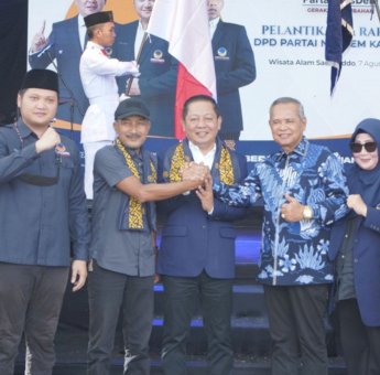 Dilantik RMS, Arham Basmin Resmi Nakhodai NasDem Luwu