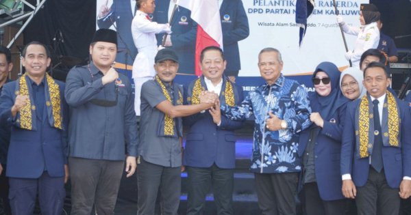 Dilantik RMS, Arham Basmin Resmi Nakhodai NasDem Luwu