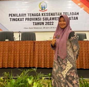 Ikuti Lomba Nakes Teladan Tingkat Provinsi Sulsel, Bidan Desa di Luwu Timur Raih Juara I