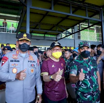 Wali Kota Taufan Evaluasi Penyelenggaraan Pertandingan di Stadion GBH