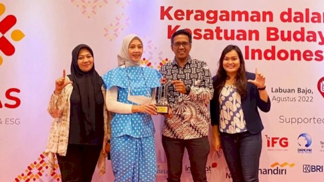 PDAM Makassar Kembali Raih Penghargaan Tingkat Nasional IDEAS 2022