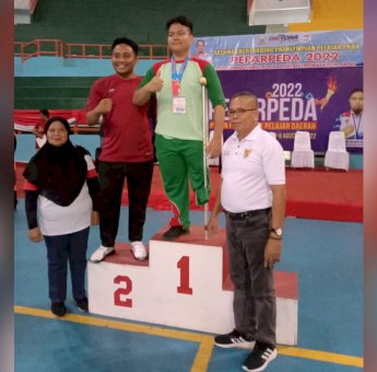 Pelajar SLBN 1 Soppeng Raih Emas Pada Peparpeda Sulsel