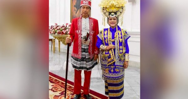 Presiden Jokowi Pakai Baju Adat Dolomani dari Buton di Upacara Kemerdekaan ke-77