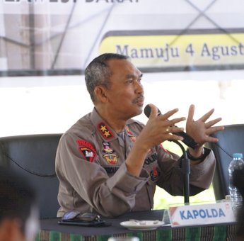 Kapolda Sulbar Ajak OKP dan Organda Wujudkan Kamtibmas Kondusif
