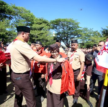 36 Anggota Kwarcab Gowa Ikut Jambore Nasional di Cibubur