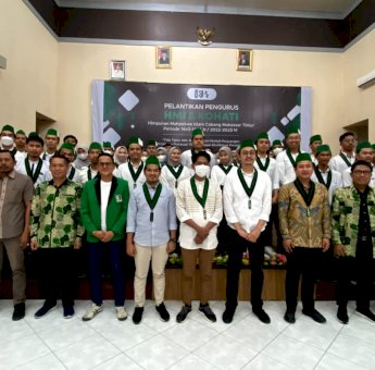 Pengurus HMI dan Kohati Cabang Makassar Timur Periode 2022-2023 Resmi Dilantik