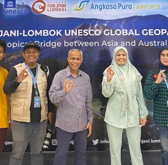 Delegasi AUGGp Maros-Pangkep Bersama Wabup Maros dan Pangkep Hadiri Langsung Internasional Geotourism Confrence di Lombok