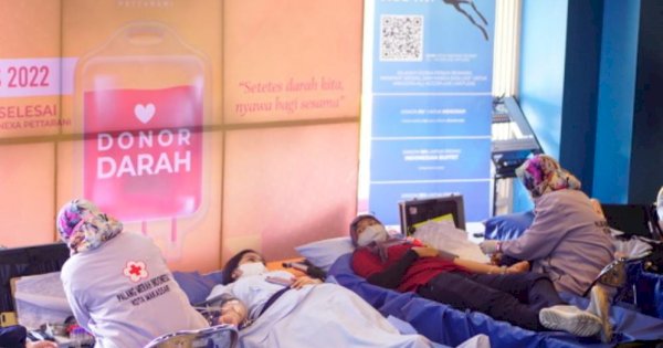 Aksi Donor Darah Mercure Hotel Makassar Berhasil Kumpulkan Puluhan Kantong