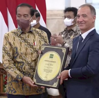 Indonesia Terima Penghargaan Ketahanan Pangan dari IRRI