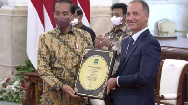 Ket : Indonesia Menerima Penghargaan Sistem Ketahanan Pangan, Terutama Dalam Hal Swasembada Beras (Foto : Istimewa)