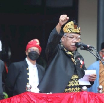 Peringati HUT RI ke-77, Menteri Basuki Sebut Insan PUPR Petarung Pembangunan Infrastruktur di Indonesia&nbsp;