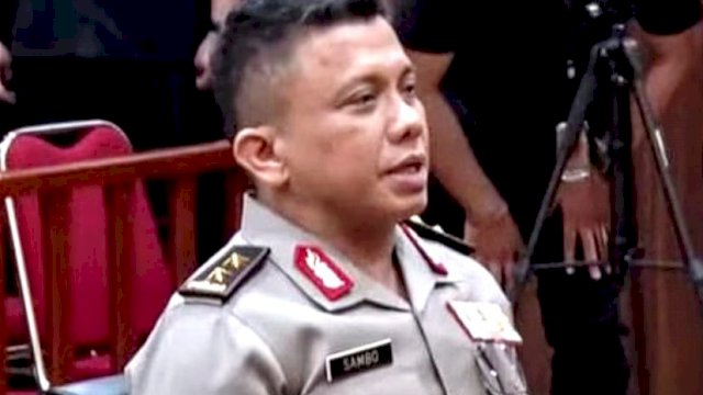 Irjen Pol Ferdy Sambo Saat Menjalani Sidang Etik di Gedung TNCC, Jakarta (Istimewa)