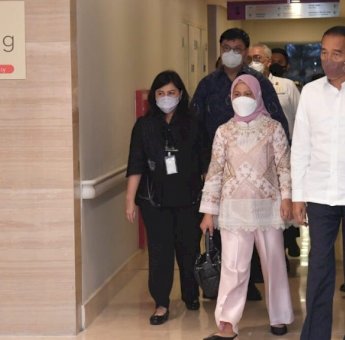 Presiden Jokowi dan Keluarga Sambut Kelahiran Cucu Kelima