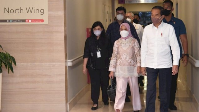 Presiden Jokowi dan Ibu Iriana Sambut Kelahiran Cucu ke Lima di RSPI (Istimewa)