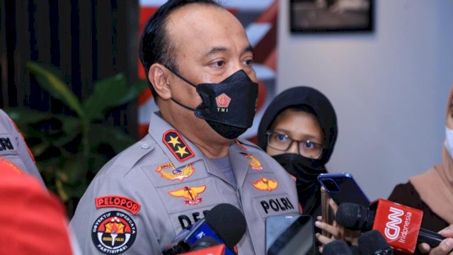 Kadiv Humas Polri Irjen pol Dedi Prasetyo Jelaskan Kirab Merah Putih di Jakarta (Istimewa)