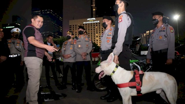 Kapolda Metro Jaya Irjen Pol Fadil Imran Cek Kesiapan Patroli Malam (Istimewa)