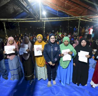 BISA BerDesa, Bupati Indah Minta Warga Embonatana Seko Sukseskan Regsosek