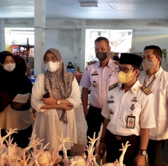 Wali Kota Parepare Minta Disdag Intens Awasi Harga Kebutuhan Pokok di Pasar&nbsp;