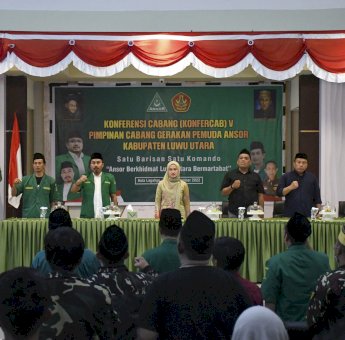 Bupati Luwu Utara Minta Gerakan Pemuda Ansor Lahirkan Kader-kader Mumpuni