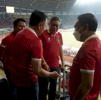 Wali Kota Parepare Laporkan Kesiapan Stadion GBH Parepare Sambut Liga 1 2022 ke Menpora RI