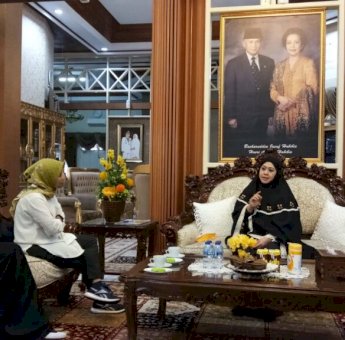 Erna Rasyid Taufan Terima Audiensi PD Wanita Islam dan ICMI Parepare