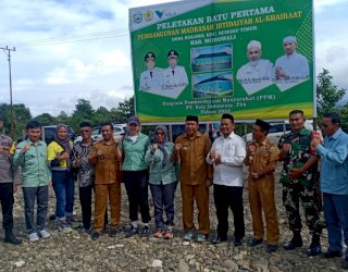 PT Vale Bantu Pembangunan RKB Sekolah Madrasah Ibtidaiyah Al-Khairaat di Morowali