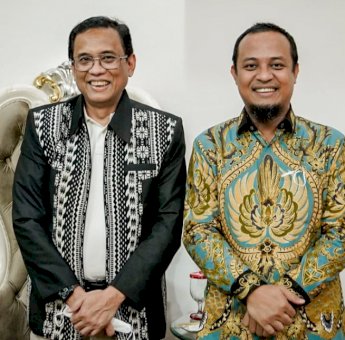 GM PLN Sulselrabar yang Lama Berpamitan ke Gubernur Sulsel, Awaluddin Hafid: Selama Bertugas Kesan Sangat Positif