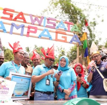 Menteri Sandiaga Uno Kunjungi Wisata Air Terjun Campaga Bantaeng yang Masuk Nominasi Top 50 ADWI 2022