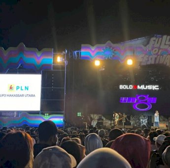PLN Support Penuh Acara Full of Festival di Makassar