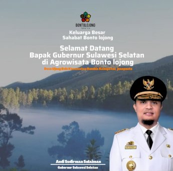 Gubernur Sulsel Dijadwalkan Berkemah di Agro Wisata Bontolojong, Jeneponto